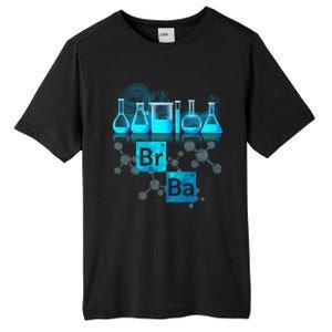 Chemistry Beakers Periodic Table Elements Br Ba Tall Fusion ChromaSoft Performance T-Shirt