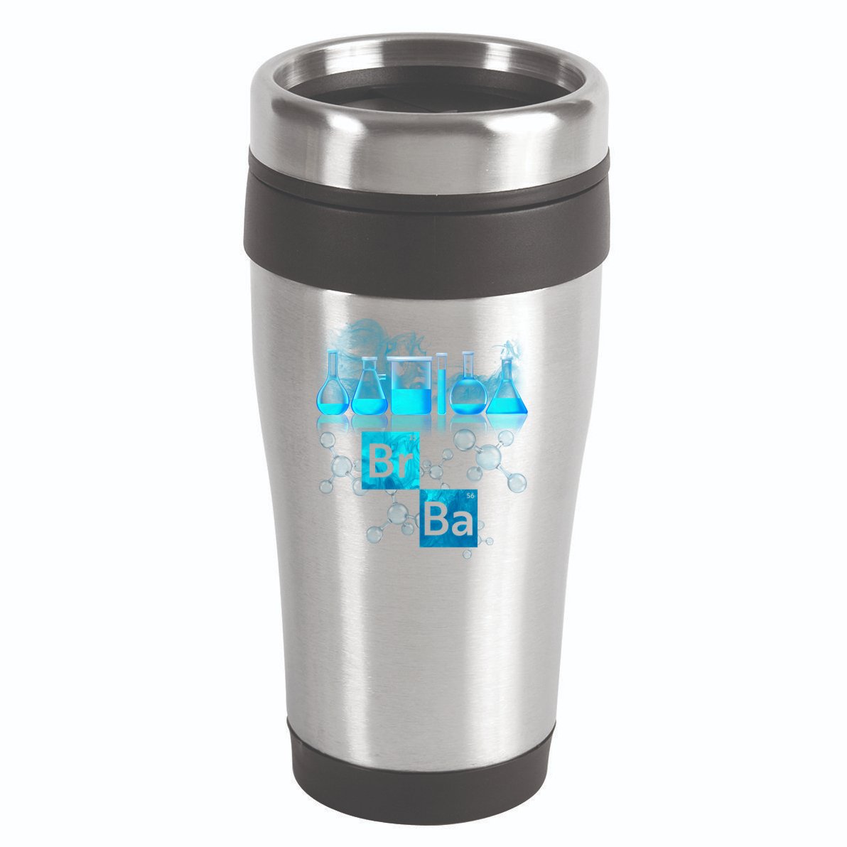 Chemistry Beakers Periodic Table Elements Br Ba 16oz Travel Tumbler