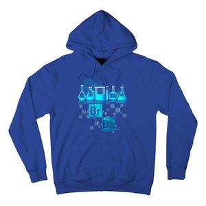 Chemistry Beakers Periodic Table Elements Br Ba Hoodie