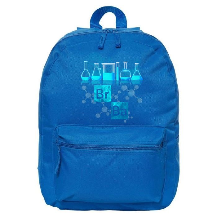 Chemistry Beakers Periodic Table Elements Br Ba 16 in Basic Backpack