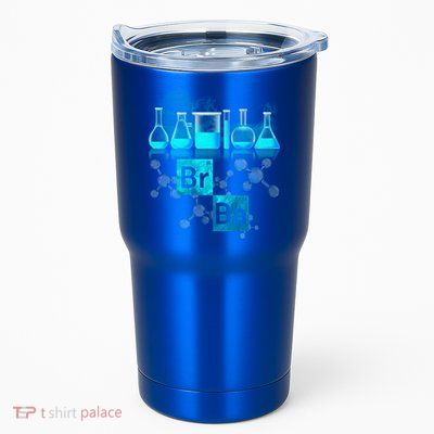 Chemistry Beakers Periodic Table Elements Br Ba Tumbler