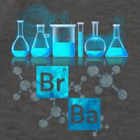 Chemistry Beakers Periodic Table Elements Br Ba Vector Backpack