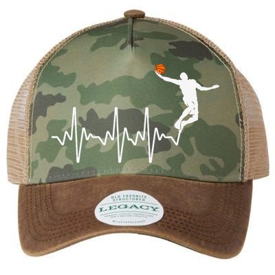 Cool Basketball Player Design For  Basketball Lover Legacy Tie Dye Trucker Hat