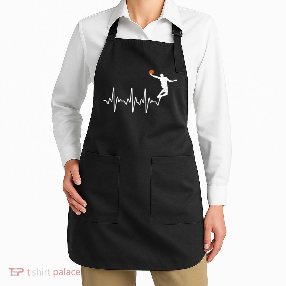 Cool Basketball Player Design For  Basketball Lover Apron