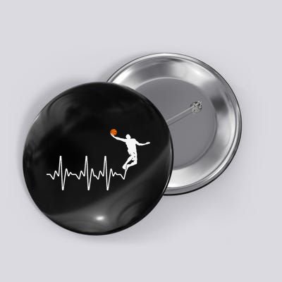 Cool Basketball Player Design For  Basketball Lover Button