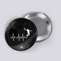 Cool Basketball Player Design For  Basketball Lover Button