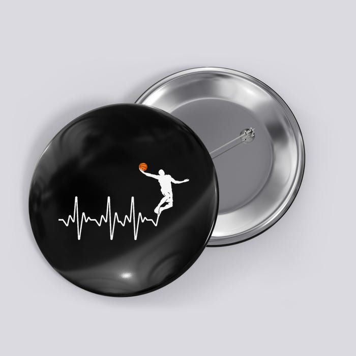 Cool Basketball Player Design For  Basketball Lover Button