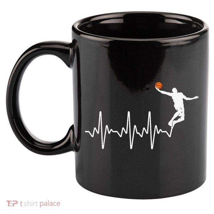 Cool Basketball Player Design For  Basketball Lover 11oz C Handle Ceramic Mug