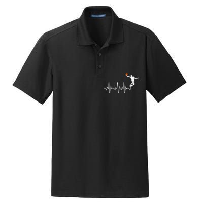 Cool Basketball Player Design For  Basketball Lover Dry Zone Grid Polo