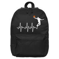 Cool Basketball Player Design For  Basketball Lover 16 in Basic Backpack
