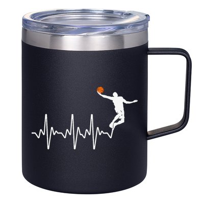 Cool Basketball Player Design For  Basketball Lover 12oz Stainless Steel Coffee Mug