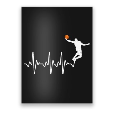 Cool Basketball Player Design For  Basketball Lover Poster
