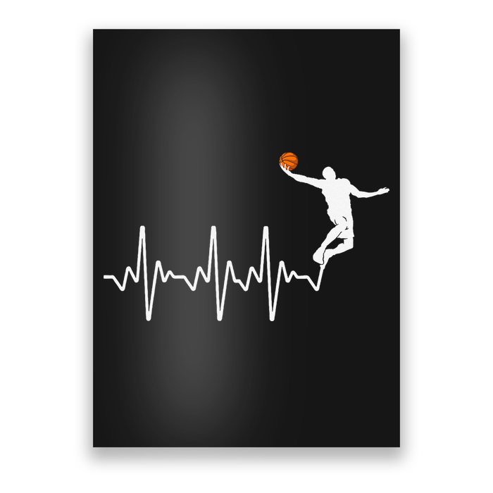 Cool Basketball Player Design For  Basketball Lover Poster