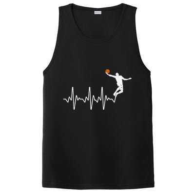 Cool Basketball Player Design For  Basketball Lover PosiCharge Competitor Tank