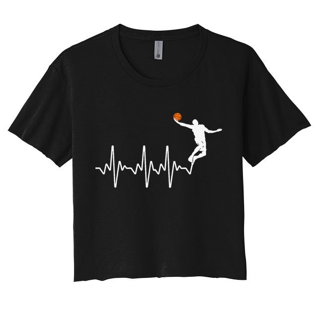 Cool Basketball Player Design For  Basketball Lover Crop Top
