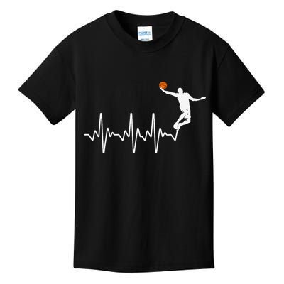 Cool Basketball Player Design For  Basketball Lover Kids T-Shirt