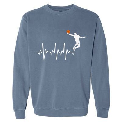 Cool Basketball Player Design For  Basketball Lover Garment-Dyed Sweatshirt