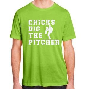 Catcher Because Pitchers Need Heroes Too Baseball Adult ChromaSoft Performance T-Shirt