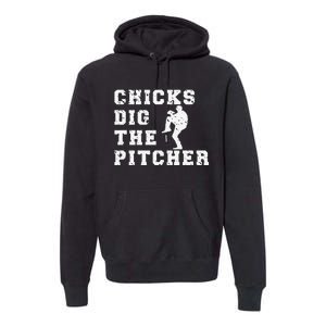 Catcher Because Pitchers Need Heroes Too Baseball Premium Hoodie