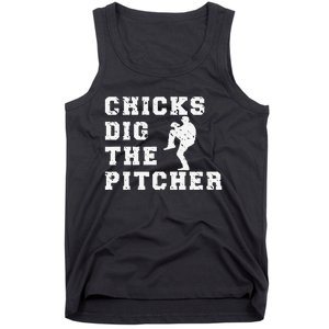 Catcher Because Pitchers Need Heroes Too Baseball Tank Top