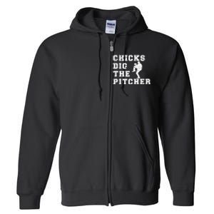 Catcher Because Pitchers Need Heroes Too Baseball Full Zip Hoodie