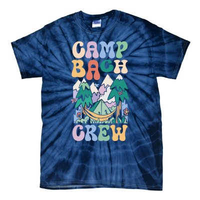 Camping Bridal Party Camp Bachelorette Camp Bach Crew Tie-Dye T-Shirt