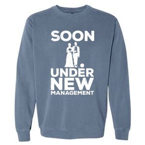 Cool Bachelor Party Design For Men Groom Bachelor Party Garment-Dyed Sweatshirt