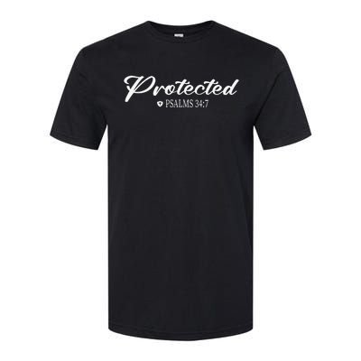 CHRISTIAN BIBLE PSALMS 347 PROTECTED Softstyle CVC T-Shirt