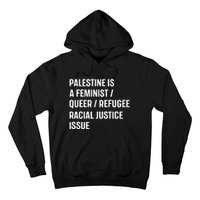 Cory Booker Palestine Is A Feminist Queer Refugee Racial Justice Issue Hoodie