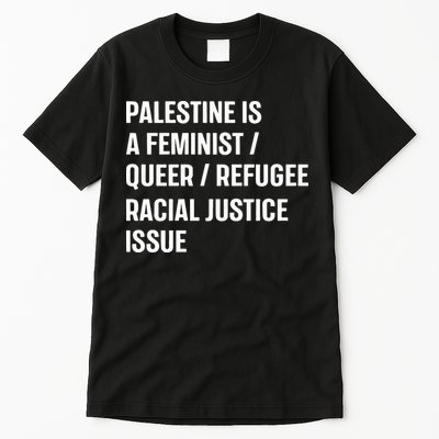 Cory Booker Palestine Is A Feminist Queer Refugee Racial Justice Issue Tall T-Shirt