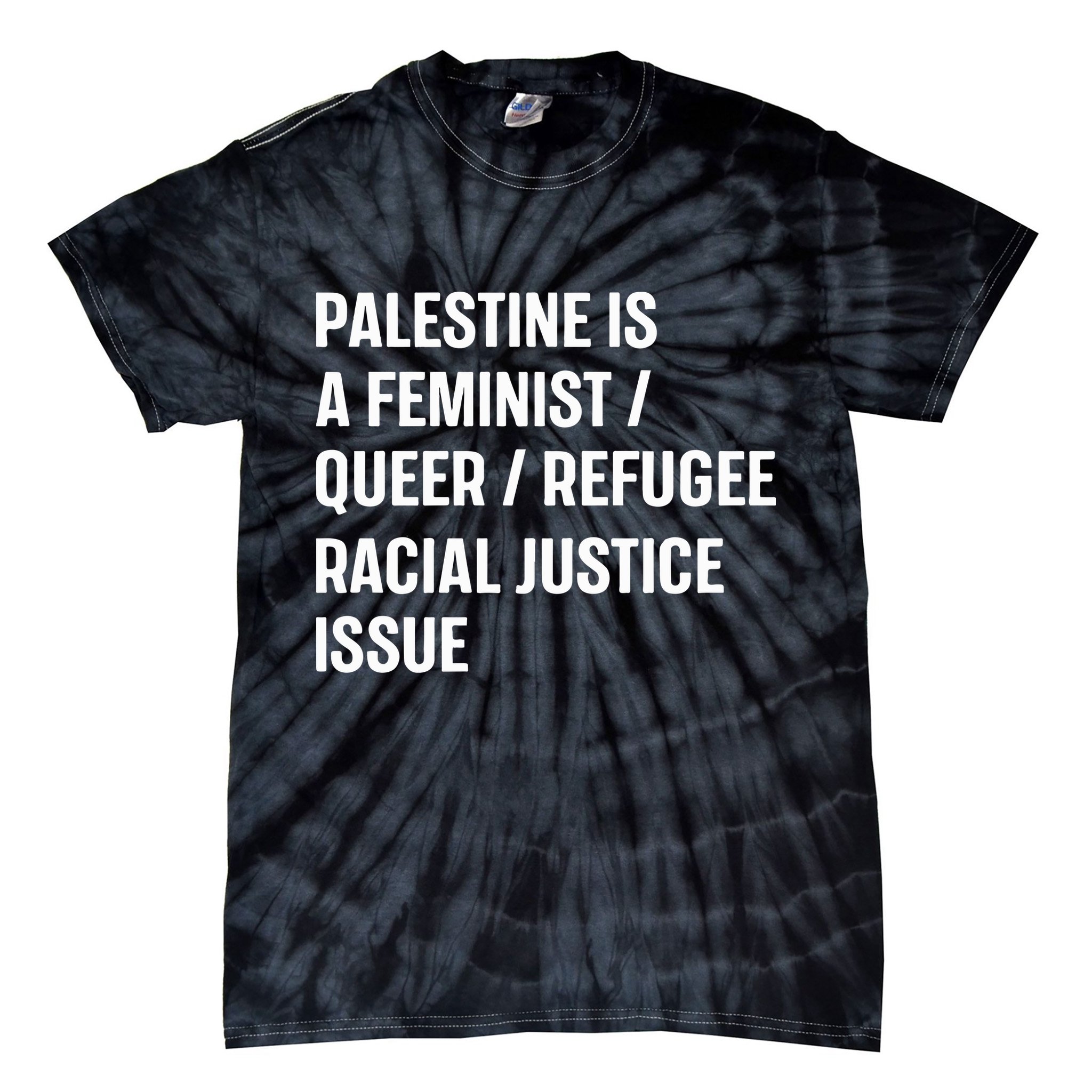Cory Booker Palestine Is A Feminist Queer Refugee Racial Justice Issue Tie-Dye T-Shirt