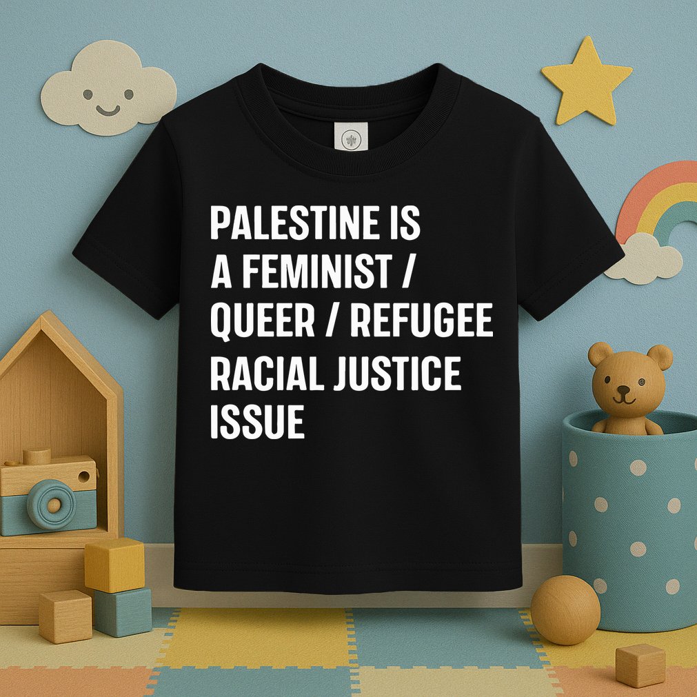 Cory Booker Palestine Is A Feminist Queer Refugee Racial Justice Issue Toddler T-Shirt
