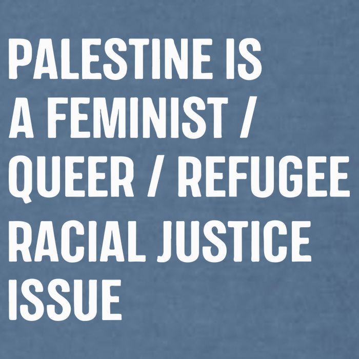 Cory Booker Palestine Is A Feminist Queer Refugee Racial Justice Issue Garment-Dyed Sweatshirt