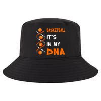 Cute Basketball Playing Basketball Is In My Dna Basketball Lover Cool Comfort Performance Bucket Hat