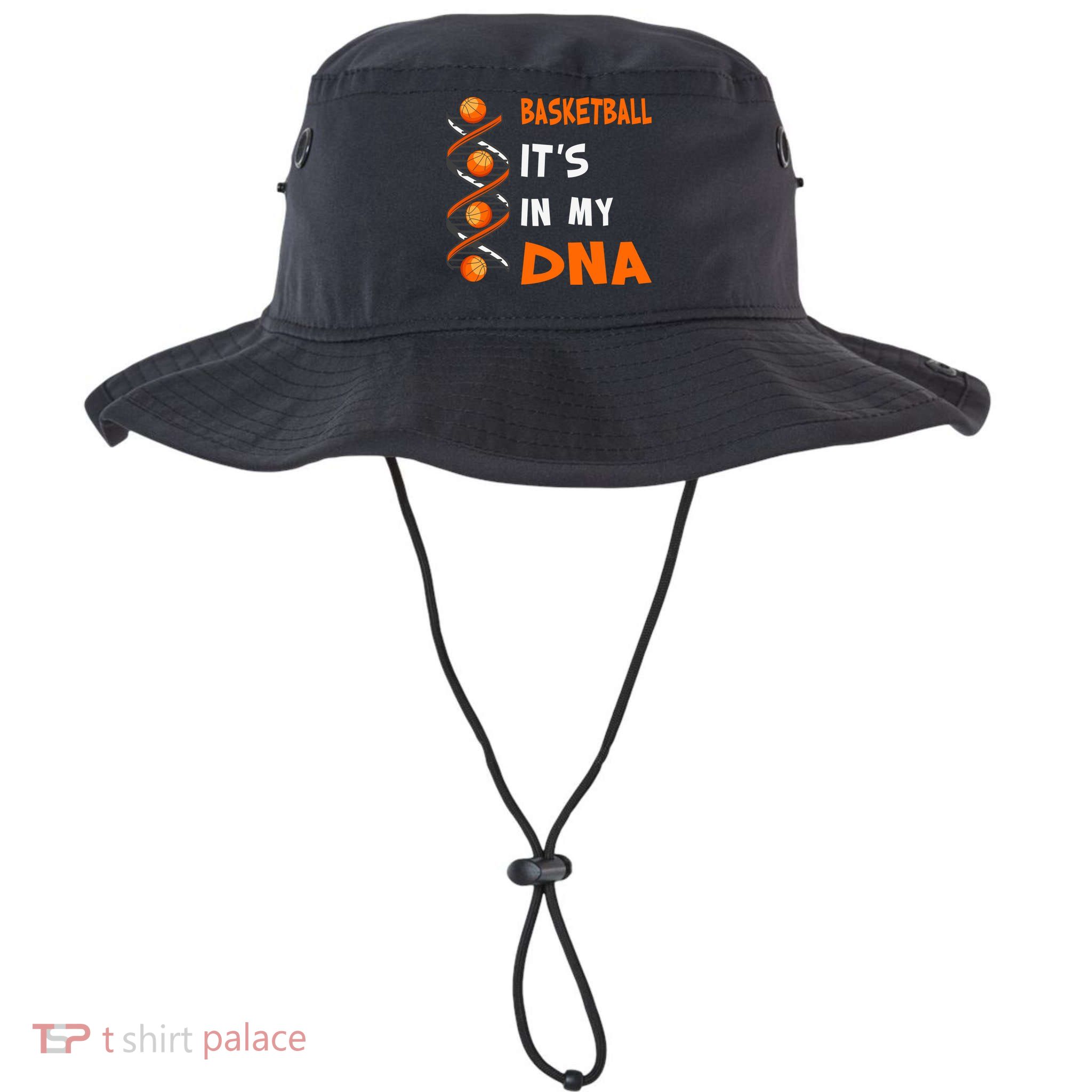 Cute Basketball Playing Basketball Is In My Dna Basketball Lover Bucket Hat