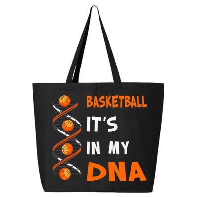 Cute Basketball Playing Basketball Is In My Dna Basketball Lover 25L Jumbo Tote