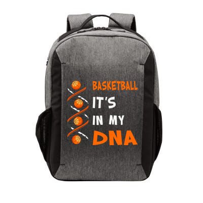 Cute Basketball Playing Basketball Is In My Dna Basketball Lover Vector Backpack