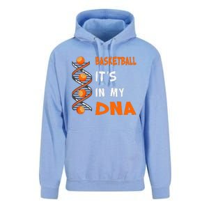 Cute Basketball Playing Basketball Is In My Dna Basketball Lover Unisex Surf Hoodie