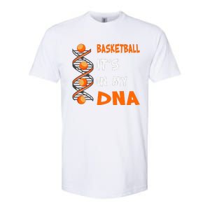 Cute Basketball Playing Basketball Is In My Dna Basketball Lover Softstyle CVC T-Shirt