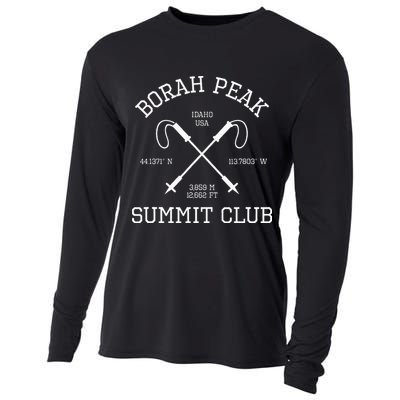 Climbed Borah Peak Summit Club Hike Idaho Usa Hiking Cooling Performance Long Sleeve Crew