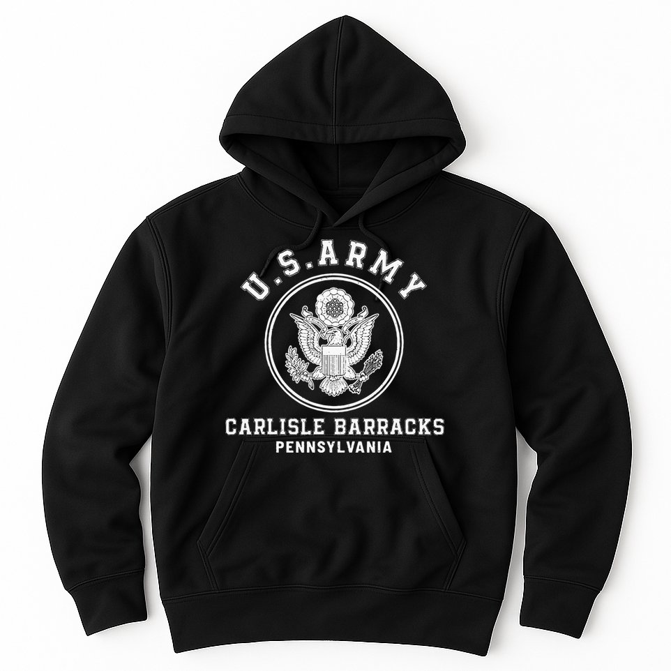Carlisle Barracks Pennsylvania Army Base Hoodie