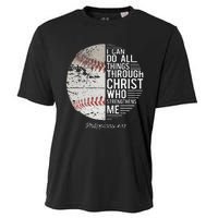 Christian Baseball Philippians Religious Gifts Cooling Performance Crew T-Shirt