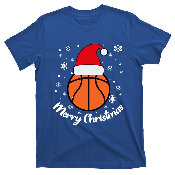 Christmas Basketball Pajamas Basketball Christmas Gift T-Shirt