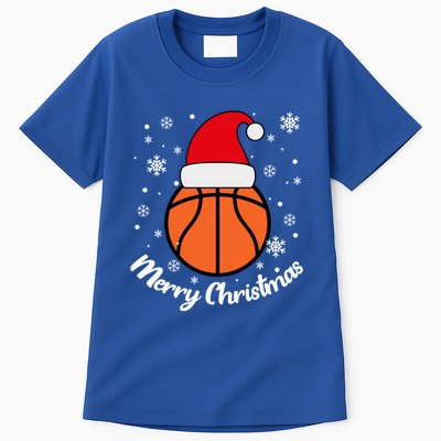 Christmas Basketball Pajamas Basketball Christmas Gift Tall T-Shirt