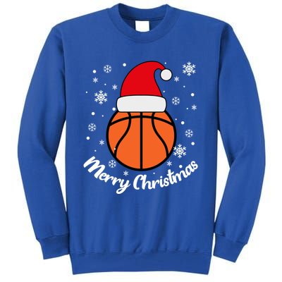 Christmas Basketball Pajamas Basketball Christmas Gift Tall Sweatshirt