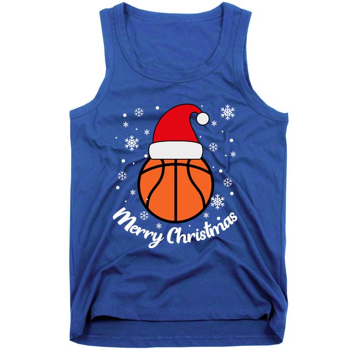 Christmas Basketball Pajamas Basketball Christmas Gift Tank Top