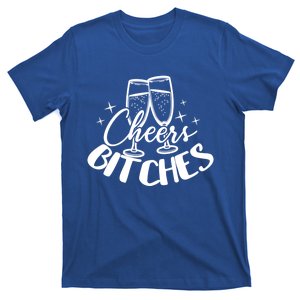 Cheers Bitches Party Bachelorette Party Matching Funny Gift T-Shirt