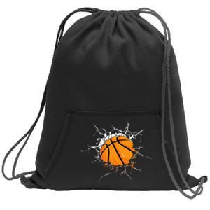 Cool Basketball Player Sweatshirt Cinch Pack Bag