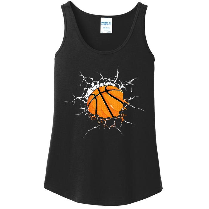 Cool Basketball Player Ladies Essential Tank