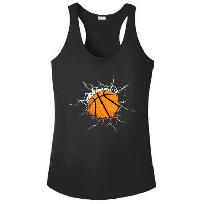 Cool Basketball Player Ladies PosiCharge Competitor Racerback Tank